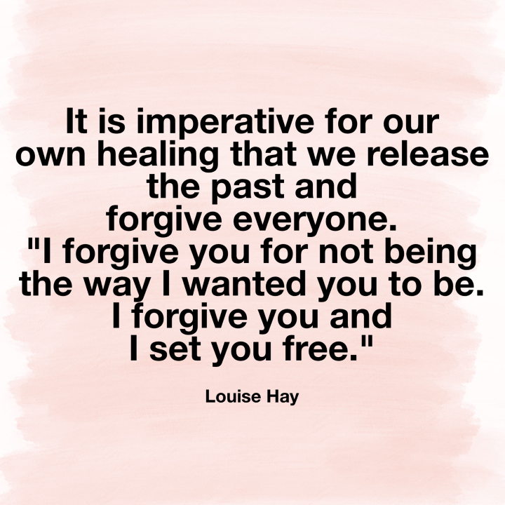 Why is it important to forgive?
